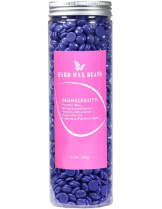 Hårdvax, pärlor, Blå 400g