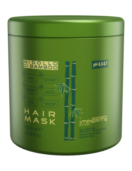 Imperity Organic Midollo Di Bamboo Hårmask 1000ml