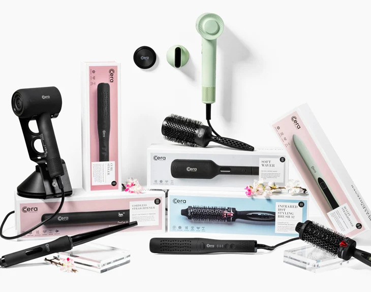 Från morgonföning till kvällslockar: Cera Professional hos SALON LINE